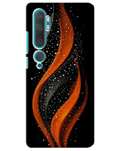 Чехол для Xiaomi Mi Note 10 с картинкой «Огненная звездная волна»