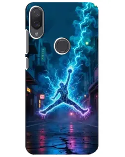 Чехол для Xiaomi Mi Play с картинкой «Jordan Gold Jumpman»