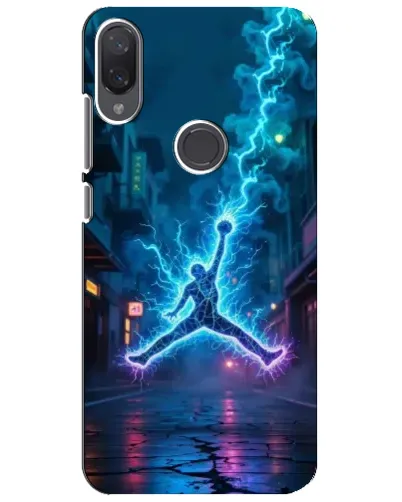 Чехол для Xiaomi Mi Play с картинкой «Jordan Gold Jumpman»