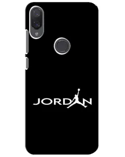 Чехол для Xiaomi Mi Play с картинкой «Jordan White Logo»