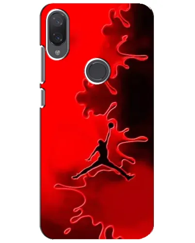 Чехол для Xiaomi Mi Play с картинкой «Jordan Red Smoke»