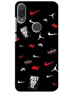 Чехол для Xiaomi Mi Play с картинкой «Nike Mix Pattern»