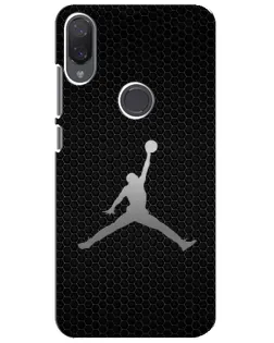Чехол для Xiaomi Mi Play с картинкой «Jordan Dark Carbon»