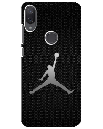 Чехол для Xiaomi Mi Play с картинкой «Jordan Dark Carbon»