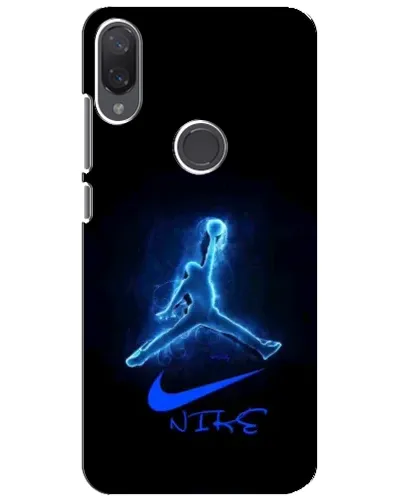 Чехол для Xiaomi Mi Play с картинкой «Jordan Neon Blue»