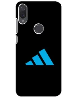 Чехол для Xiaomi Mi Play с картинкой «Adidas Cyan Logo»