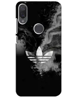 Чехол для Xiaomi Mi Play с картинкой «Абстрактный дым Adidas»
