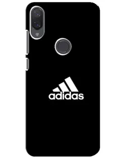 Чехол для Xiaomi Mi Play с картинкой «Черная классика Adidas»