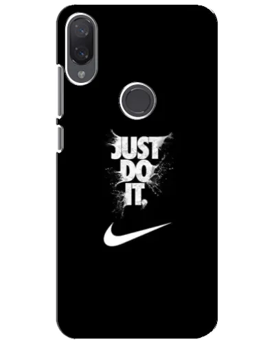 Чехол для Xiaomi Mi Play с картинкой «Текстовый принт Nike»
