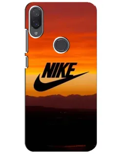 Чехол для Xiaomi Mi Play с картинкой «Nike — вечерний горизонт»