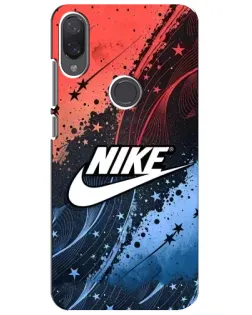 Чехол для Xiaomi Mi Play с картинкой «Градиентный принт Найк»