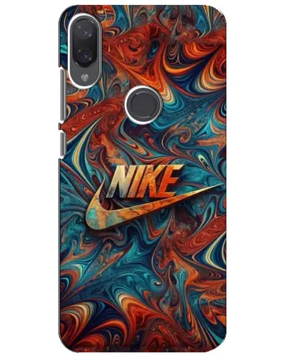Чехол для Xiaomi Mi Play с картинкой «Nike в абстракции»