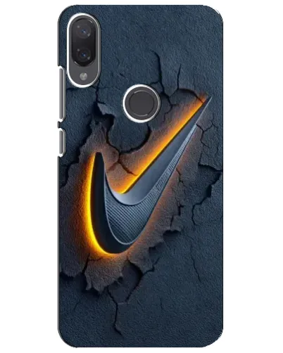 Чехол для Xiaomi Mi Play с картинкой «Объемный логотип Найк»