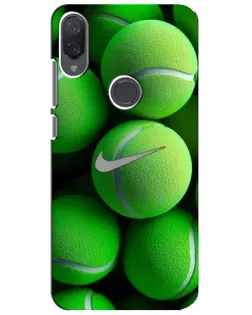 Чехол для Xiaomi Mi Play с картинкой «Теннисные мячи Найк»
