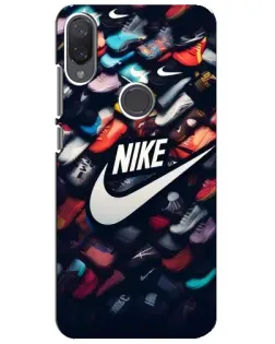 Чехол для Xiaomi Mi Play с картинкой «Коллекция кроссовок Nike»