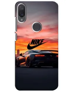 Чехол для Xiaomi Mi Play с картинкой «Nike и суперкар»