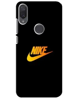 Чехол для Xiaomi Mi Play с картинкой «Золотой логотип Nike»