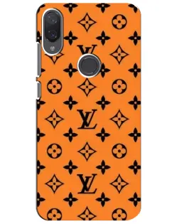 Чехол для Xiaomi Mi Play с картинкой «Оранжевый стиль LV»