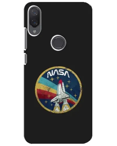 Чехол для Xiaomi Mi Play с картинкой «NASA — эмблема миссии»