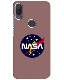 Чехол для Xiaomi Mi Play с картинкой «NASA — ретро космос»