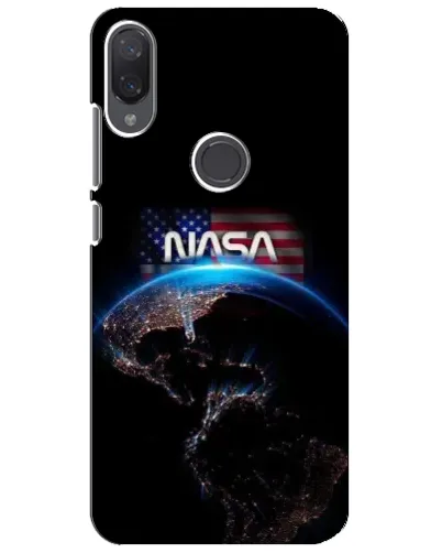 Чехол для Xiaomi Mi Play с картинкой «Земля из космоса NASA»
