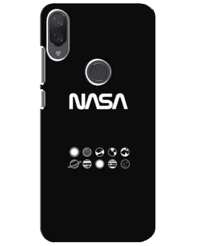Чехол для Xiaomi Mi Play с картинкой «NASA — технический принт»