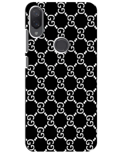 Чехол для Xiaomi Mi Play с картинкой «Gucci — сетчатый паттерн»