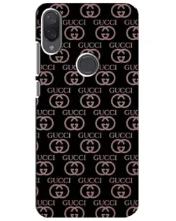 Чехол для Xiaomi Mi Play с картинкой «Классическая монограмма Gucci»