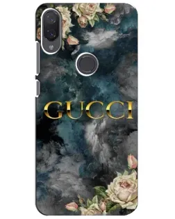 Чехол для Xiaomi Mi Play с картинкой «Абстрактные цветы Gucci»
