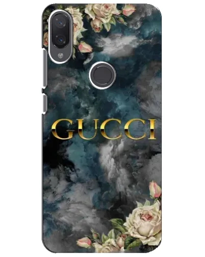 Чехол для Xiaomi Mi Play с картинкой «Абстрактные цветы Gucci»