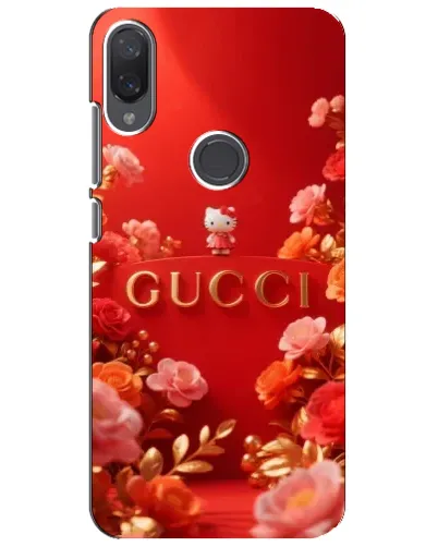 Чехол для Xiaomi Mi Play с картинкой «Gucci — золотой сад»