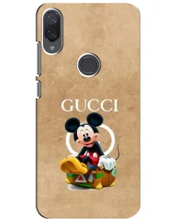 Чехол для Xiaomi Mi Play с картинкой «Микки Маус Gucci — крафт»