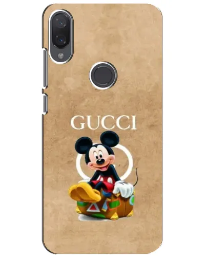Чехол для Xiaomi Mi Play с картинкой «Микки Маус Gucci — крафт»
