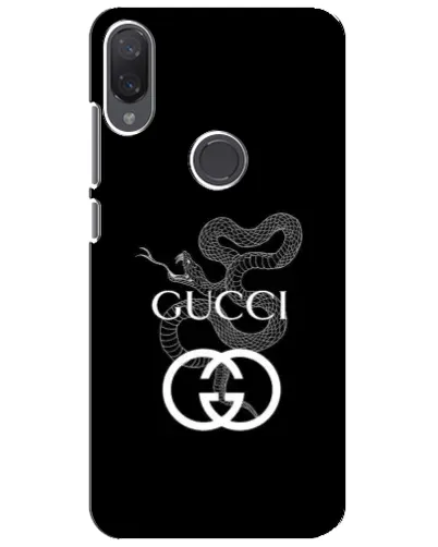 Чехол для Xiaomi Mi Play с картинкой «Gucci — серебряная змея»