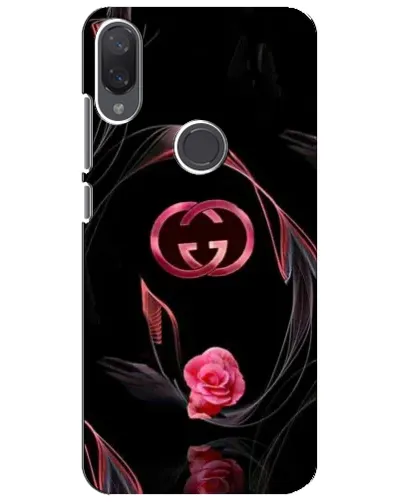Чехол для Xiaomi Mi Play с картинкой «Gucci — неоновая роза»