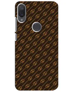 Чехол для Xiaomi Mi Play с картинкой «Gucci — золотые диагонали»