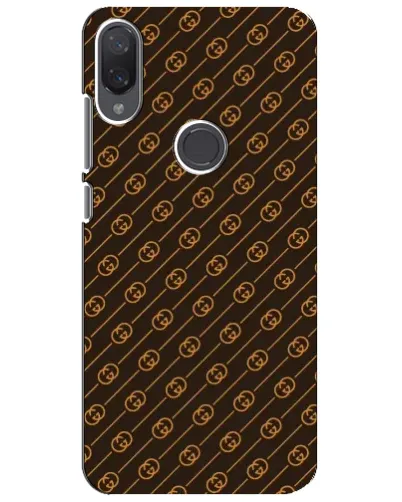 Чехол для Xiaomi Mi Play с картинкой «Gucci — золотые диагонали»
