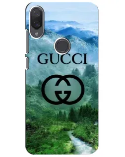 Чехол для Xiaomi Mi Play с картинкой «Gucci — горный пейзаж»