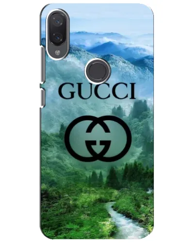 Чехол для Xiaomi Mi Play с картинкой «Gucci — горный пейзаж»