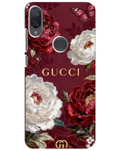 Чехол для Xiaomi Mi Play с картинкой «Gucci — бордовые розы» Чехол для Xiaomi Mi Play с картинкой «Gucci — бордовые розы»