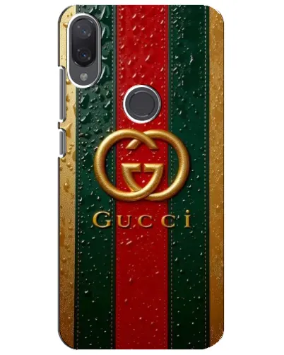 Чехол для Xiaomi Mi Play с картинкой «Gucci — фирменная полоса и золото» Чехол для Xiaomi Mi Play с картинкой «Gucci — фирменная полоса и золото»