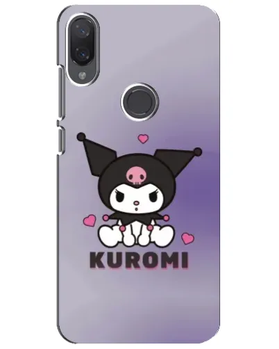 Чехол для Xiaomi Mi Play с картинкой «Kuromi — фиолетовый арт»