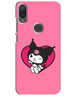 Чехол для Xiaomi Mi Play с картинкой «Kuromi — любовь в сердце»