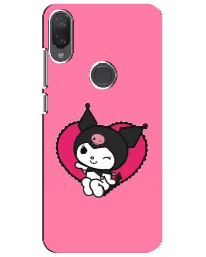 Чехол для Xiaomi Mi Play с картинкой «Kuromi — любовь в сердце»