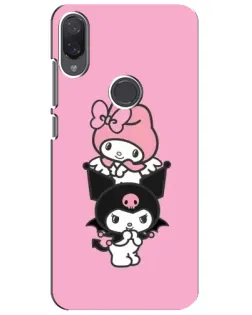 Чехол для Xiaomi Mi Play с картинкой «My Melody и Kuromi»