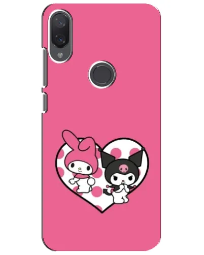 Чехол для Xiaomi Mi Play с картинкой «Kuromi и My Melody»