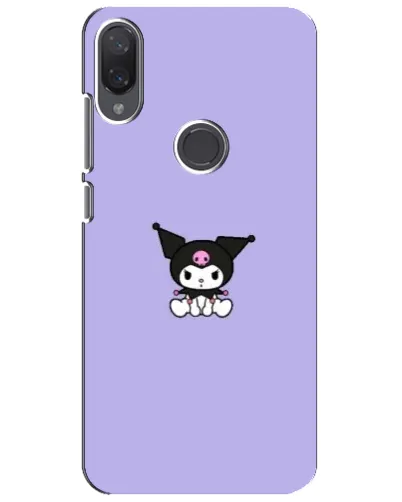 Чехол для Xiaomi Mi Play с картинкой «Kuromi — фиолетовый минимализм»
