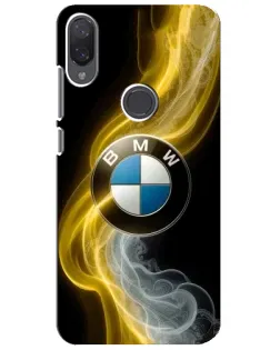 Чехол для Xiaomi Mi Play с картинкой «Золотистый дым BMW»