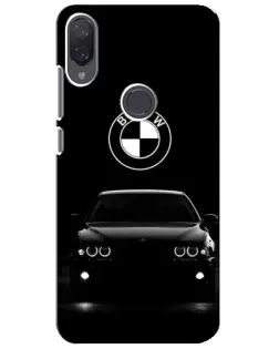 Чехол для Xiaomi Mi Play с картинкой «BMW — взгляд из темноты»