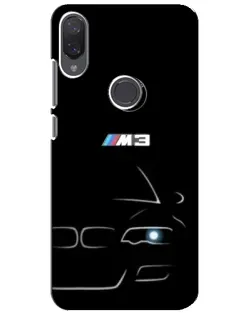 Чехол для Xiaomi Mi Play с картинкой «Минималистичный принт BMW M3»
